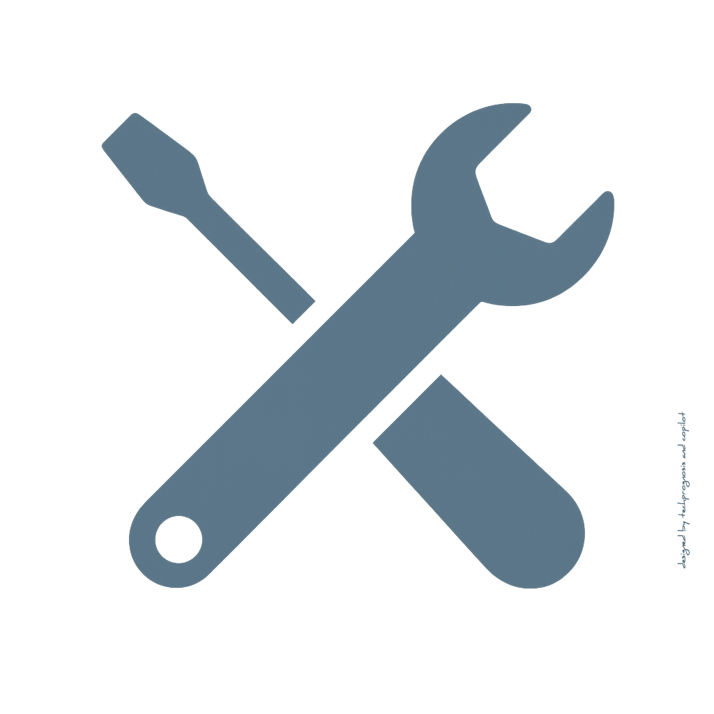 Wrench and screwdriver representing the maintenance phase of a compliance lifecycle.